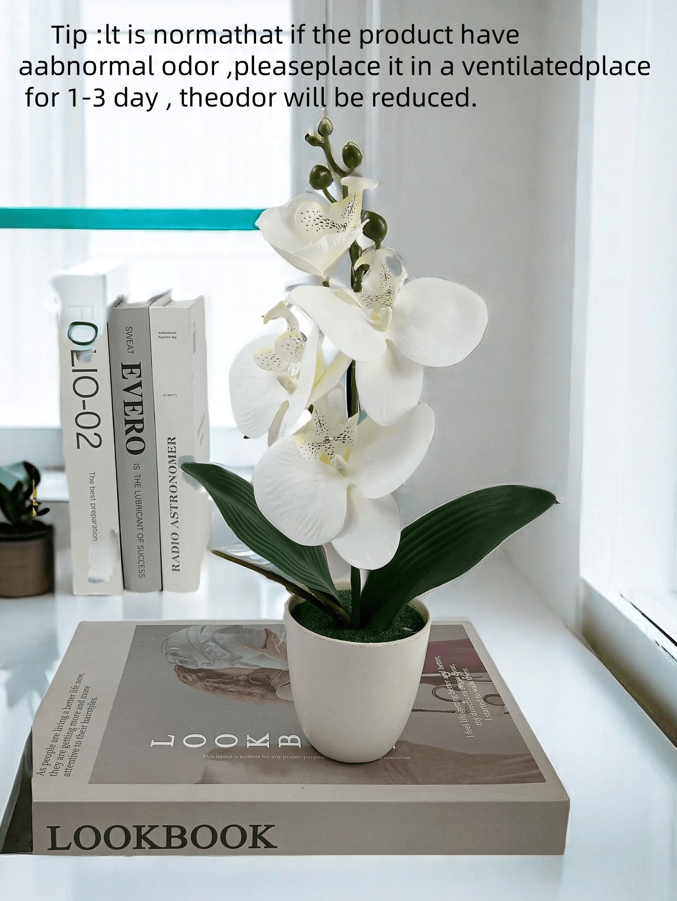 Artificial Butterfly Orchid Plant Potted, Valentine Day, Gift Gifts Birthday Graduation Home Decor Back To School Room Decor School Supplies